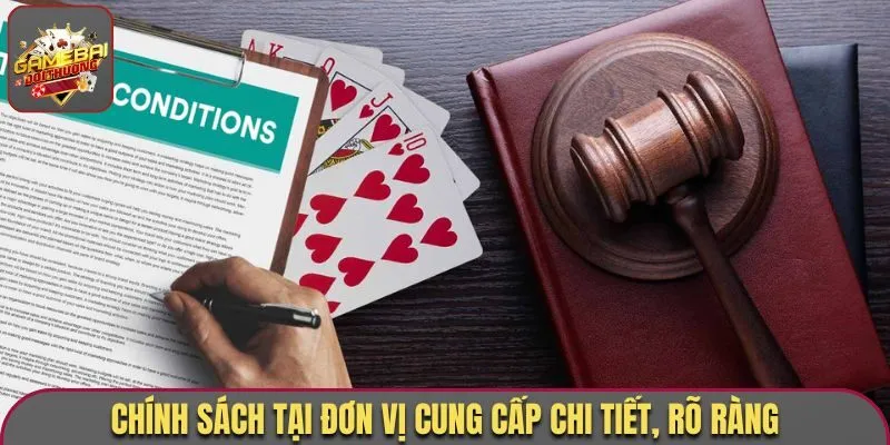Sunwin - Review Cổng Game Gây Tiếng Vang #1 Châu Á 3 Chính sách tại đơn vị cung cấp chi tiết, rõ ràng