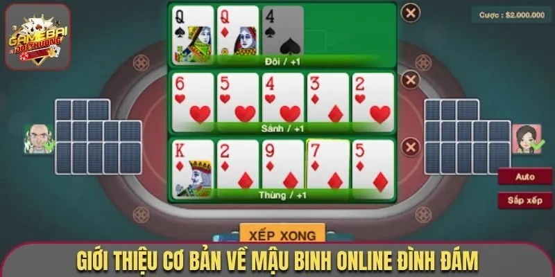 Mậu Binh - Game Bài Đổi Thưởng Cạnh Tranh Top Đầu 1 Giới thiệu cơ bản về mậu binh online đình đám